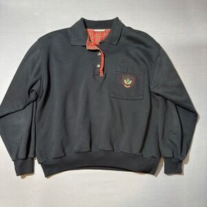 Vtg Lindsey Blake International Spirit Sweatshirt Womens‎ Black Medium
